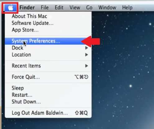 Mac OS X lan settings
