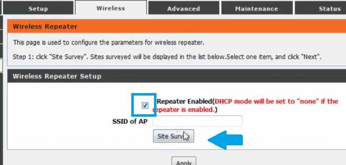 d link dir 615 router repeater mode