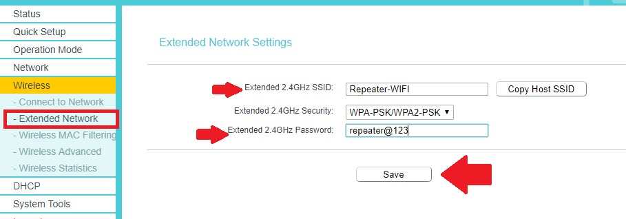 tp-link wr841nd repeater mode