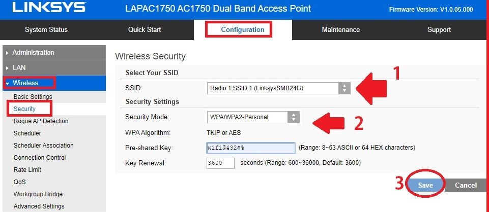 How to Configure and Reset Linksys LAPAC1200 Router