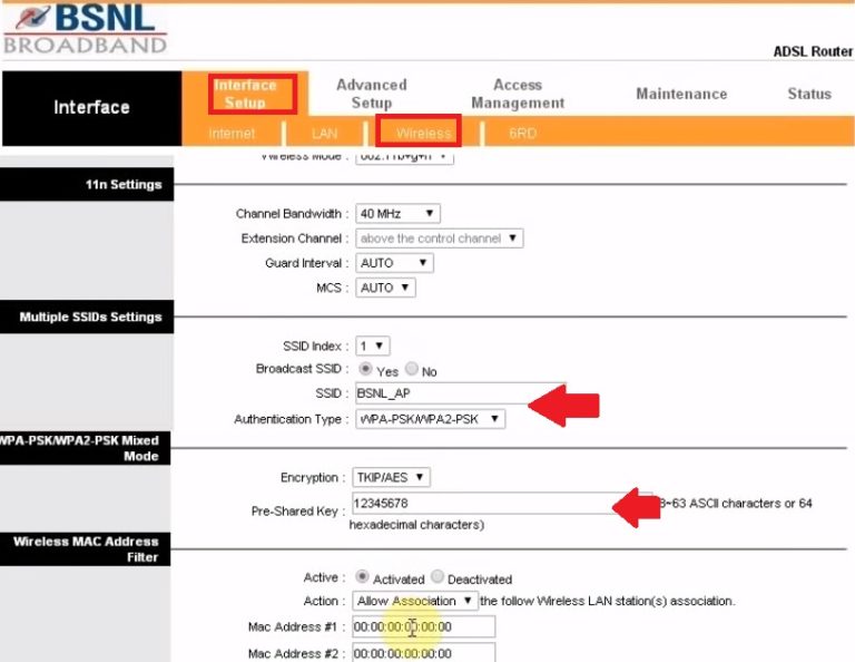 How to Login BSNL ADSL modem? [192.168.1.1]