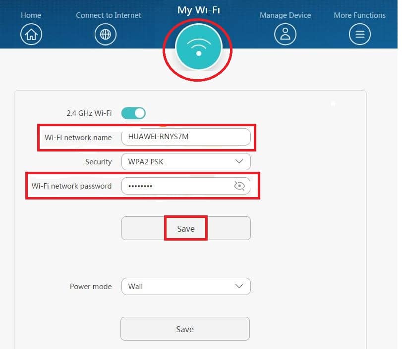 Huawei Default Router Login and Password