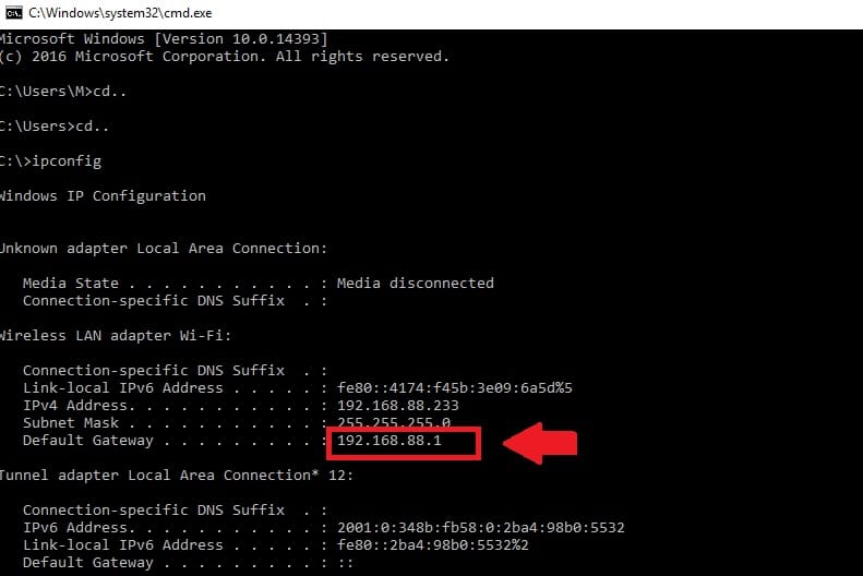 command to find mac address table on router