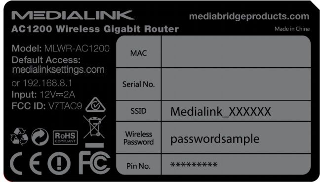 medialink ac1200 wireless gigabit