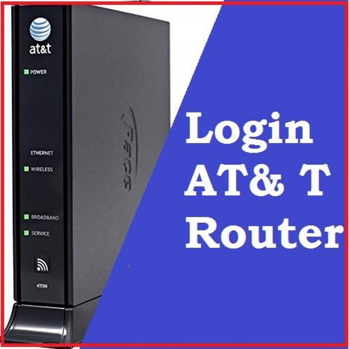 at&t router login