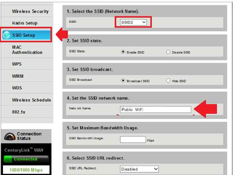 centurylink wifi password recovery