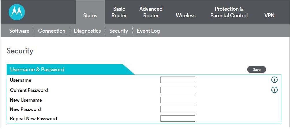 how to log into motorola router