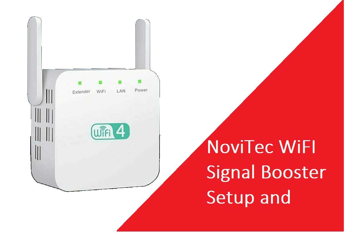 NOVITEC- WiFi Range Extender 1200Mbp