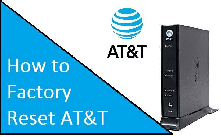 How to Reset an AT&T U-verse