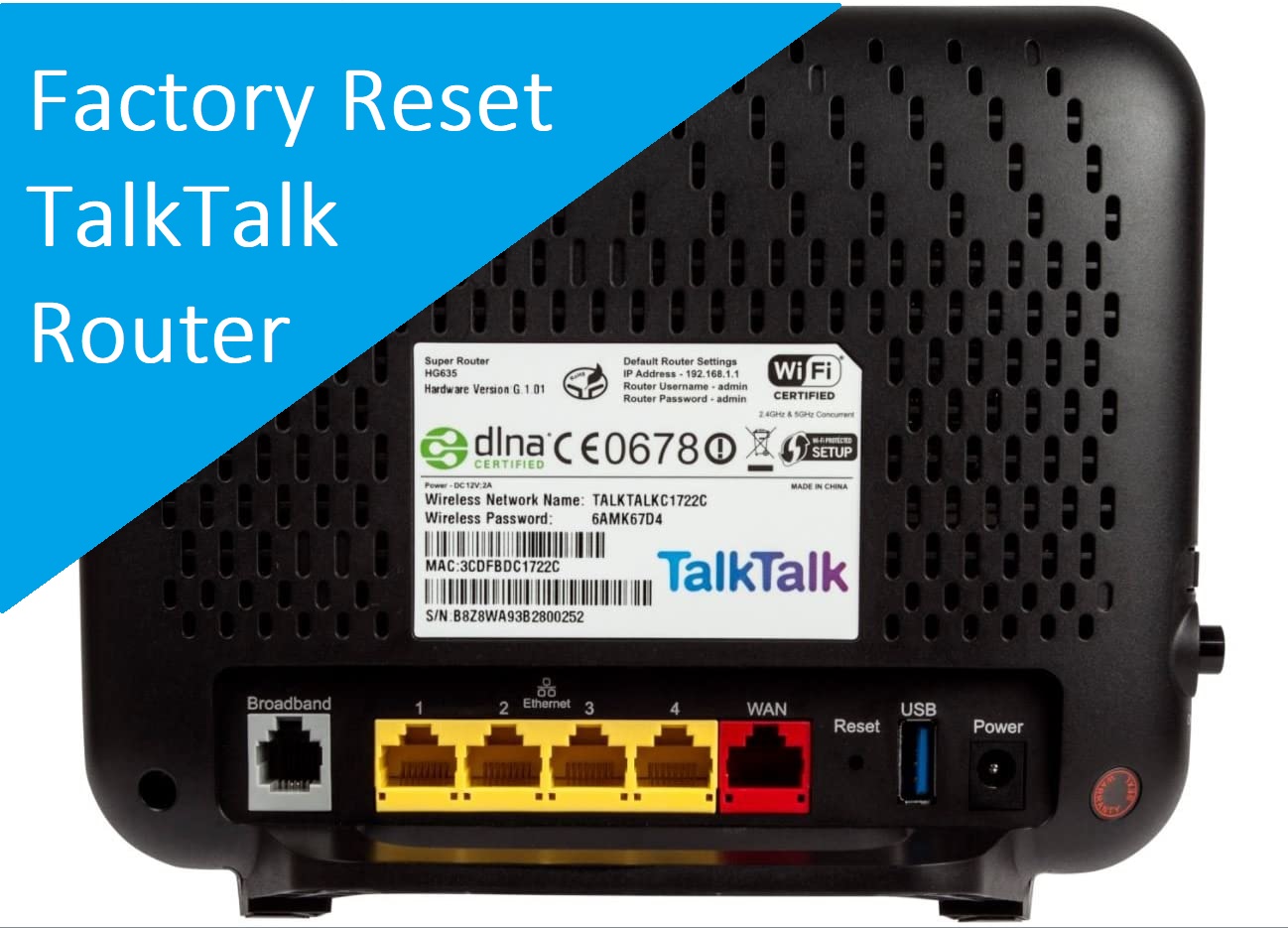 How To Reset Talk Talk Router: Step-By-Step