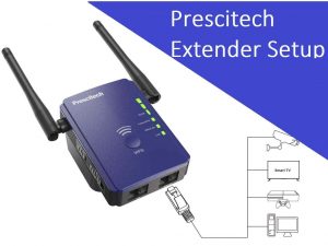 Read more about the article Prescitech extender setup using WPS and With Login