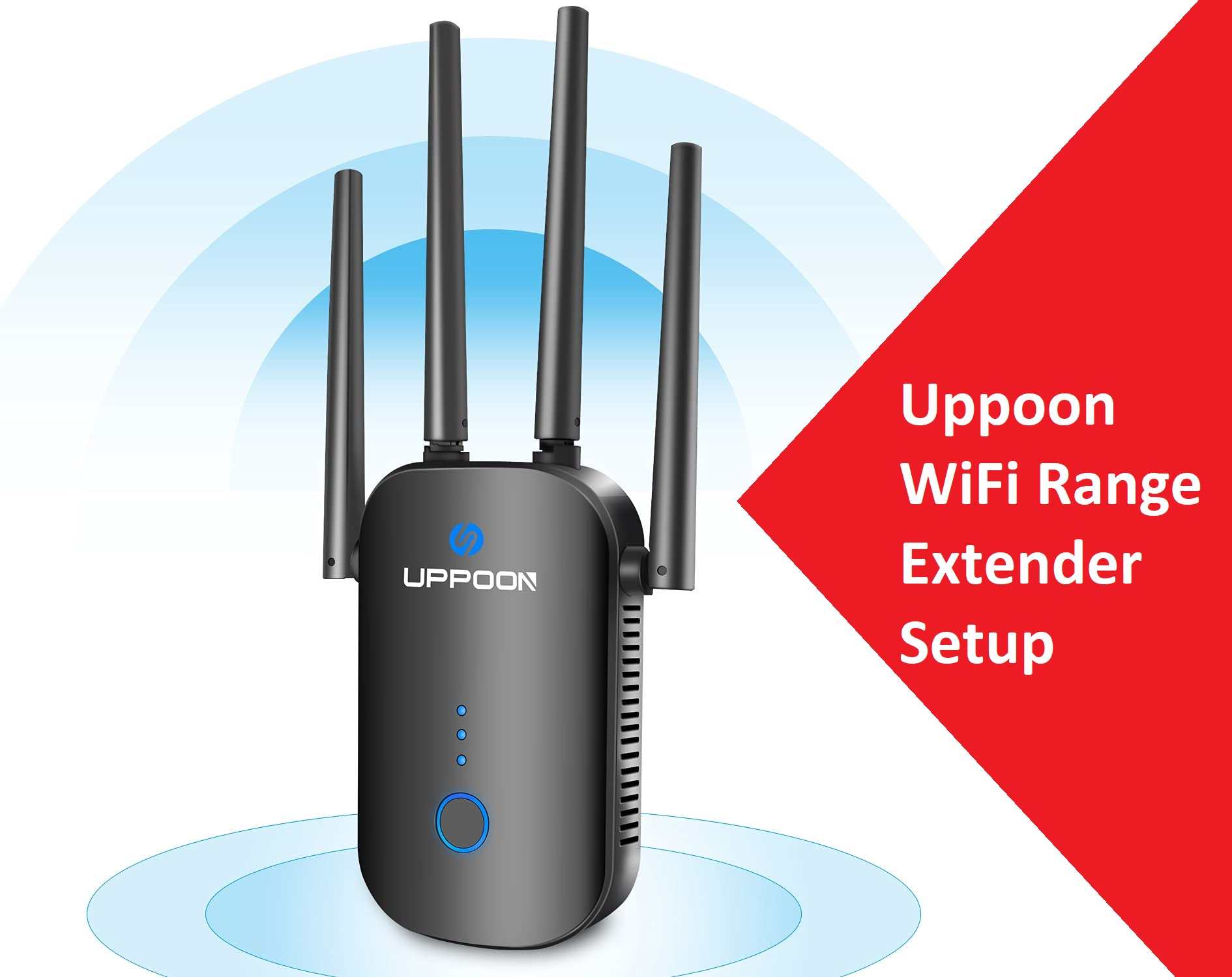 How to set up the UPPOON WiFi range extender