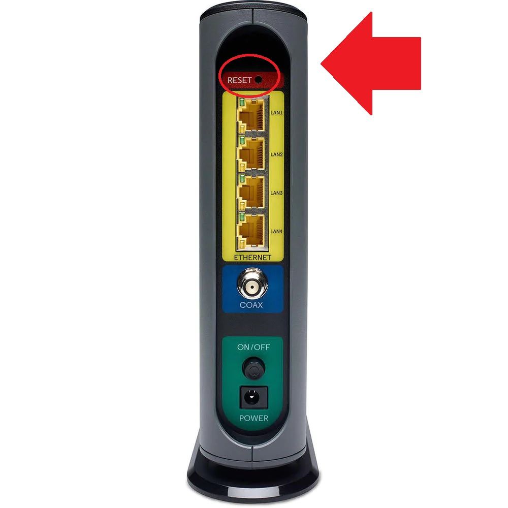 Reset Motorola Modem If Login Password