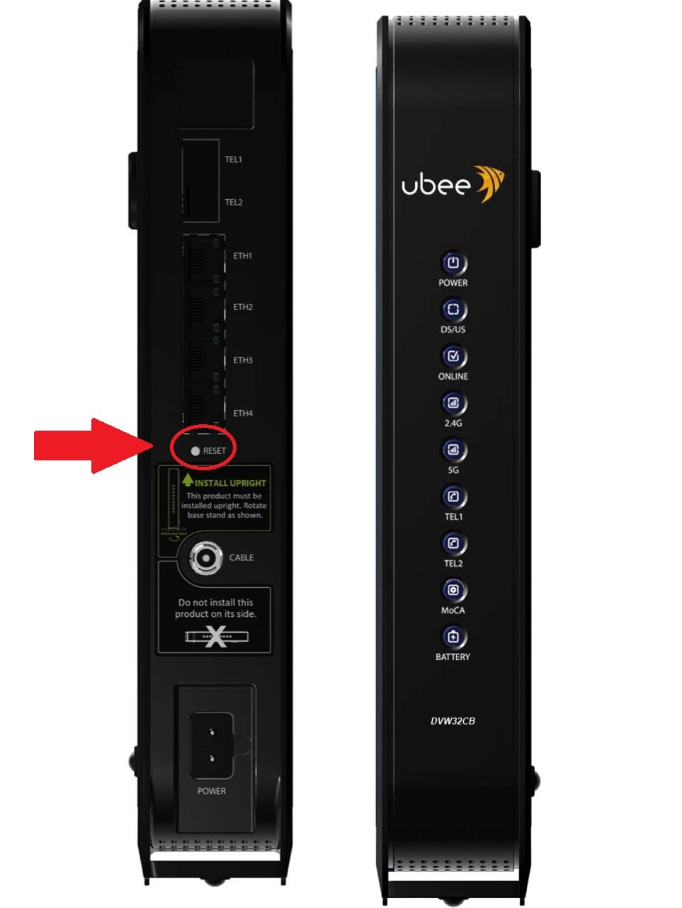 How to Reset Ubee Modem Password 2 Way