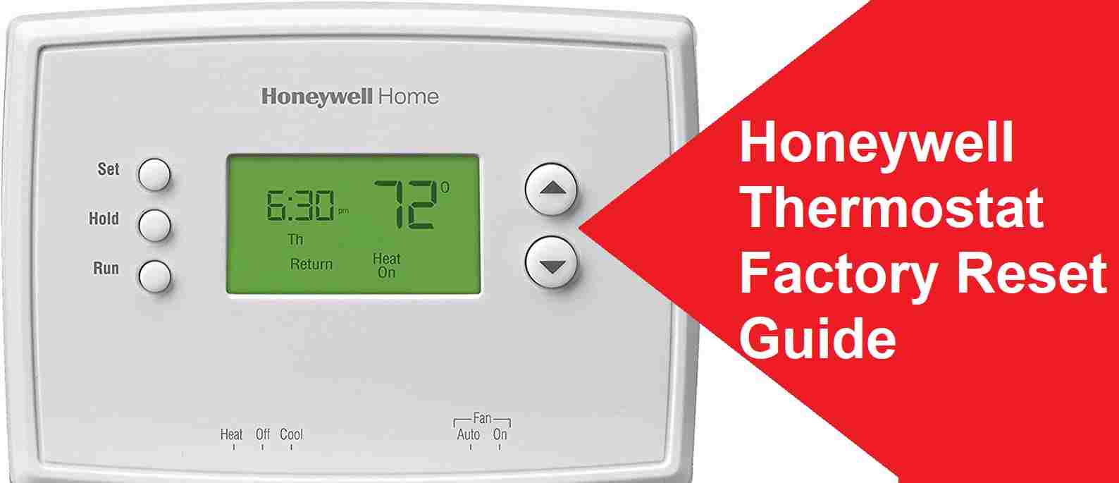 Honeywell thermostat reset Ultimate Reset Guide