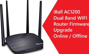 Read more about the article iBall AC1200 Dual Band WiFi router Firmware Upgrade Online/Offline