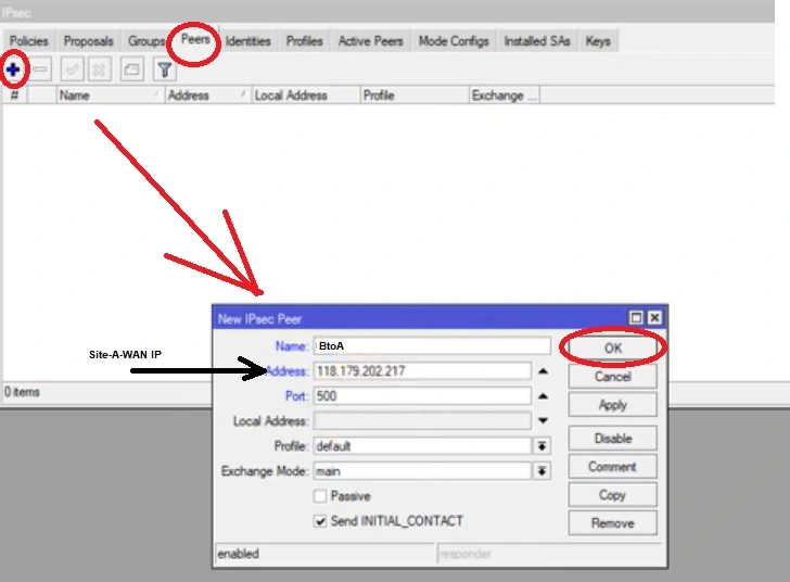 Mikrotik IPsec Site to Site VPN: A Step by Step Guide 